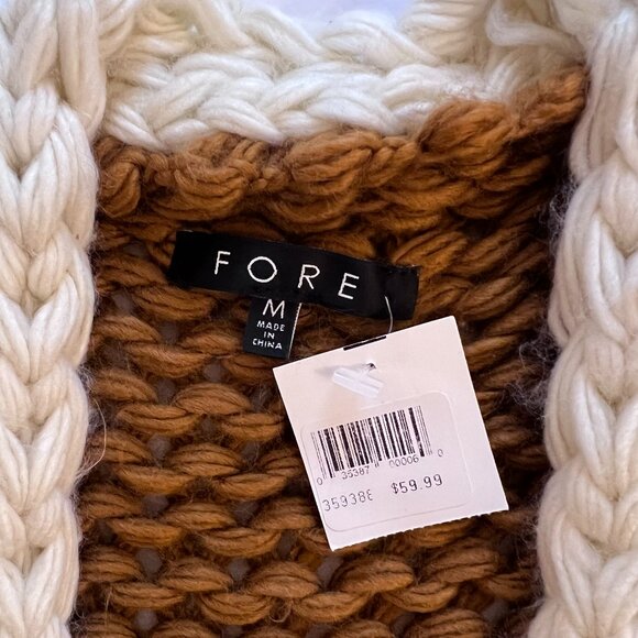 Open-knit Puffy Cardigan - NWT - Size Medium - Picture 4 of 9